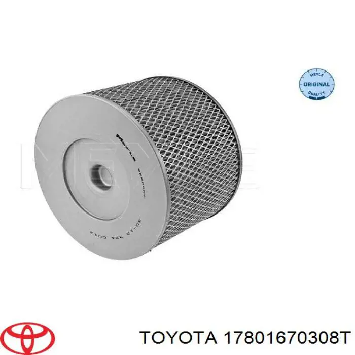 17801670308T Toyota воздушный фильтр