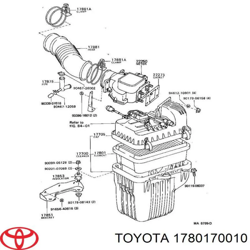 1780170010 Toyota