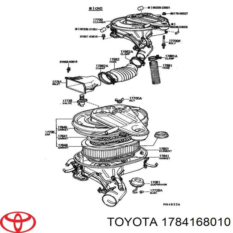  1784168010 Toyota