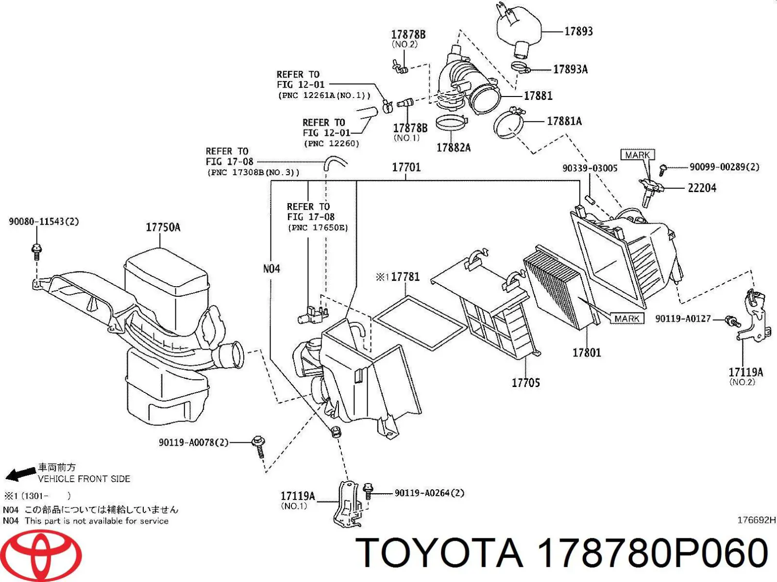  178780P060 Toyota