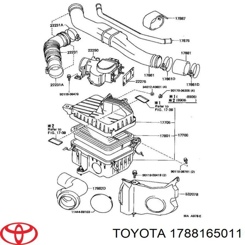  1788165011 Toyota