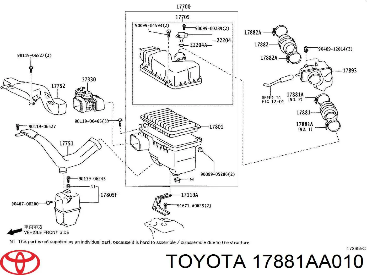  17881AA010 Toyota