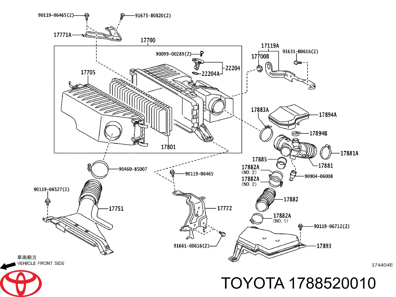 1788520010 Toyota 