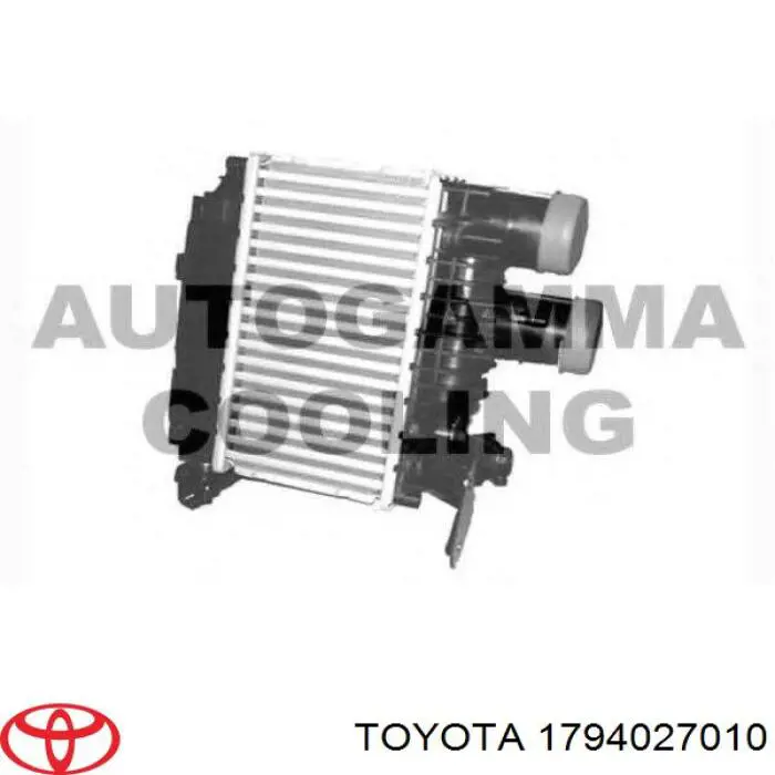 1794027010 Toyota интеркулер