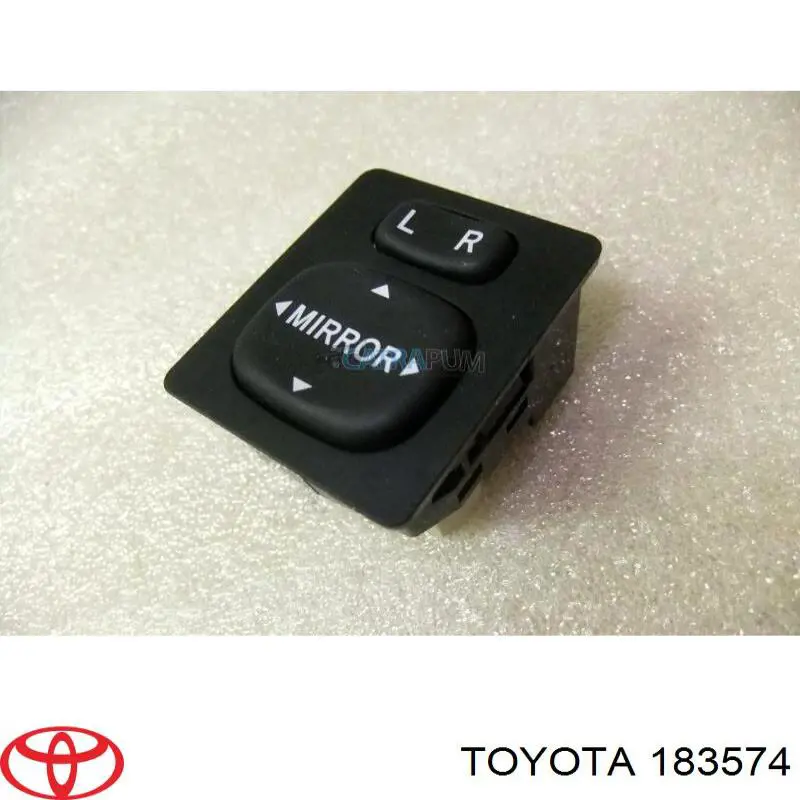 Блок управления зеркалами заднего вида, на торпедо 183574 Toyota