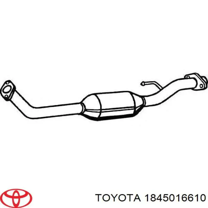 Катализатор 1845016610 Toyota