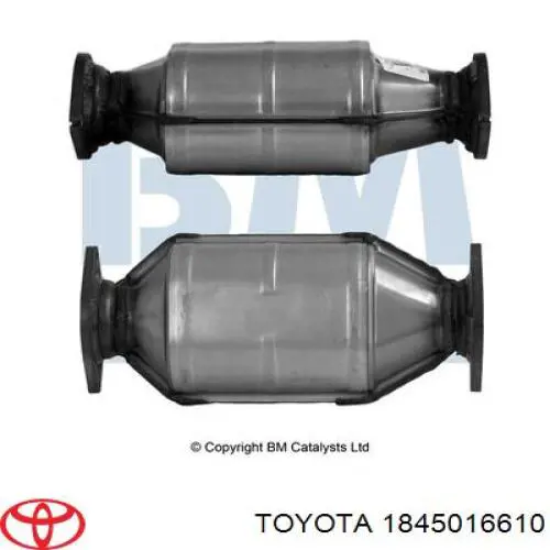Купить 1845016610 Toyota Преобразователь отработавших газов