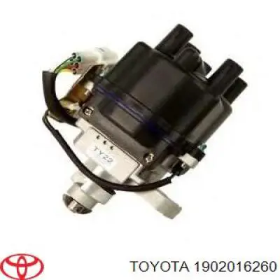 1902016250 Toyota распределитель зажигания (трамблер)