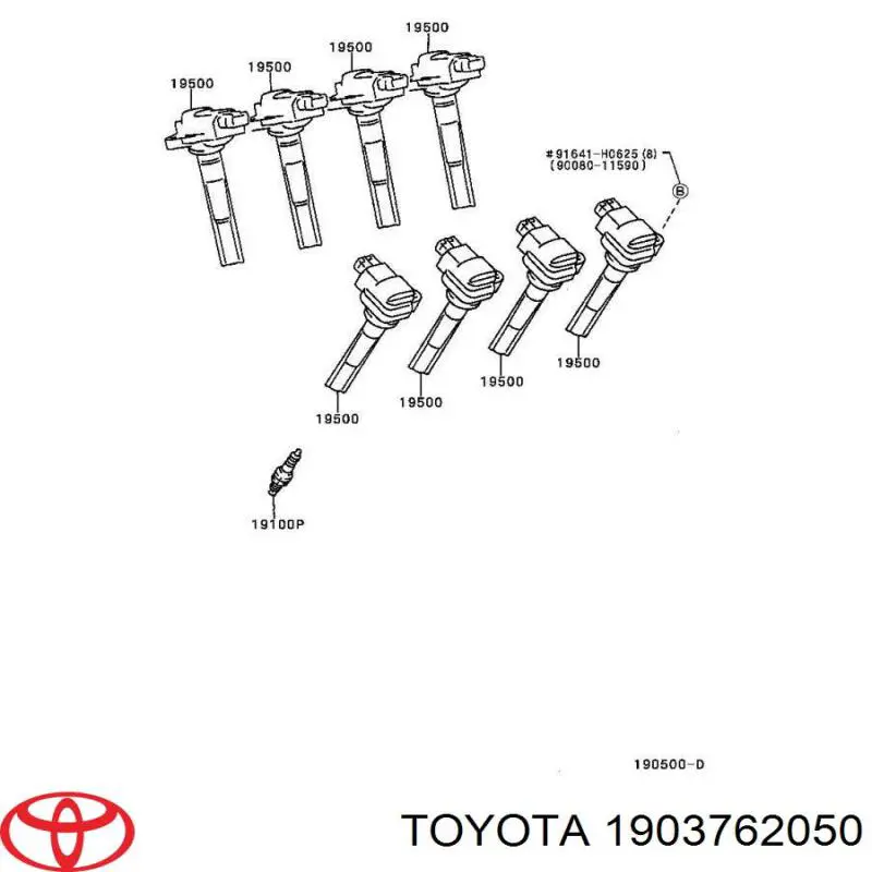  Toyota 1903762050 цена, от 63.89 USD