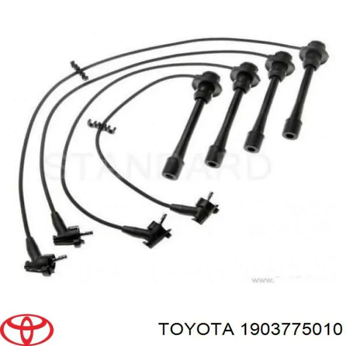 Провода зажигания Toyota 1903775010 цена, от 38.51 USD