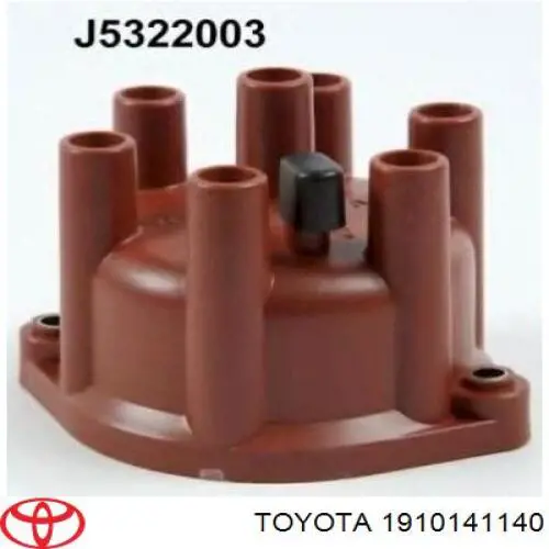 Крышка распределителя зажигания (трамблера) Toyota 1910141140