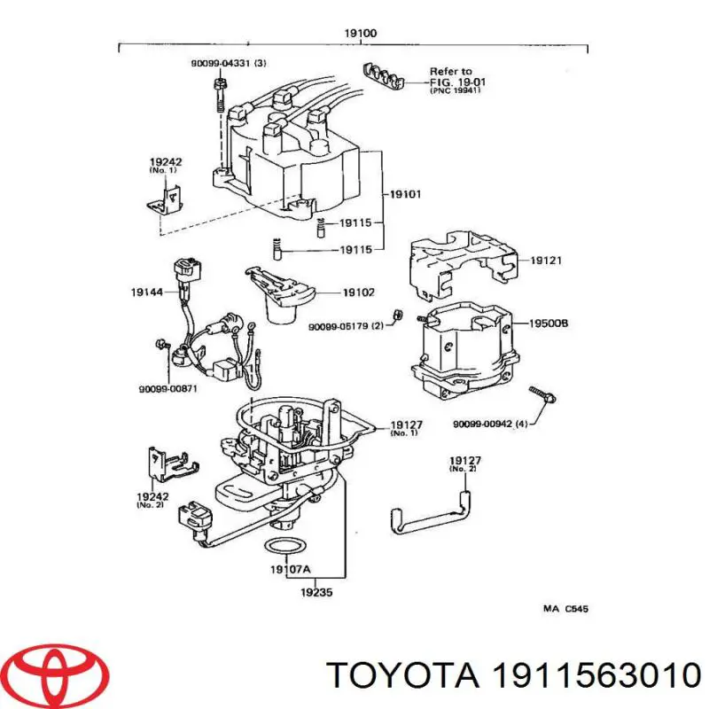 1911563010 Toyota 