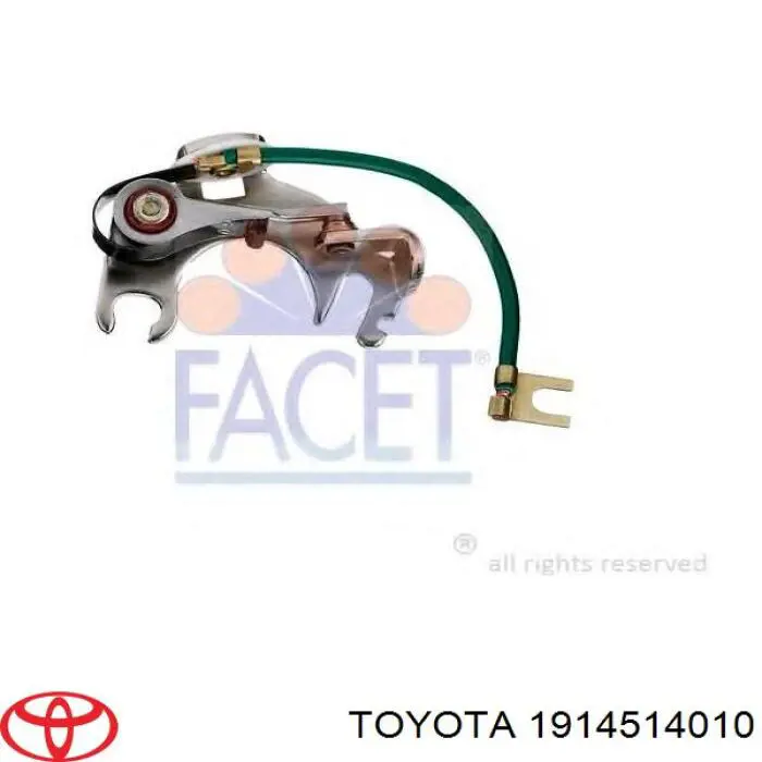 Контактная группа замка зажигания 1914514010 Toyota