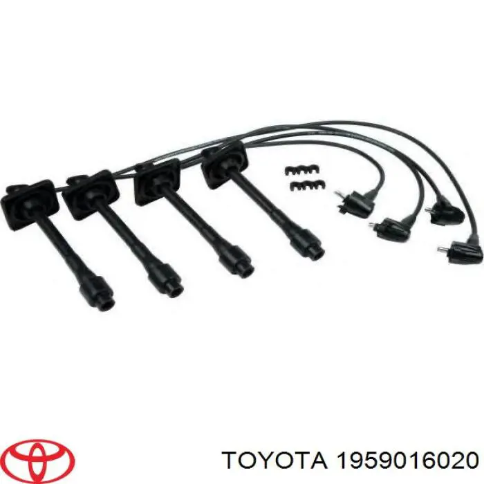 Провод высоковольтный центральный на Toyota Carina E 