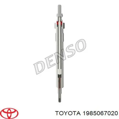 Bujías de calentamiento 1985067020 Toyota