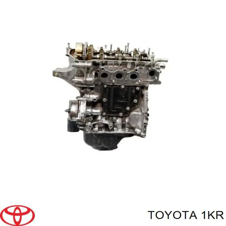 Двигатель в сборе на Toyota Yaris P21