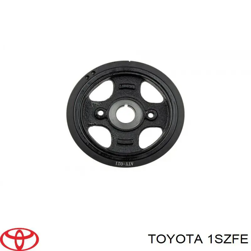 1SZFE Toyota motor montado