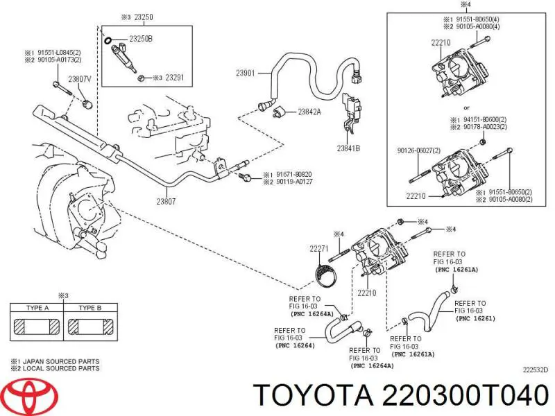 220300T040 Toyota 