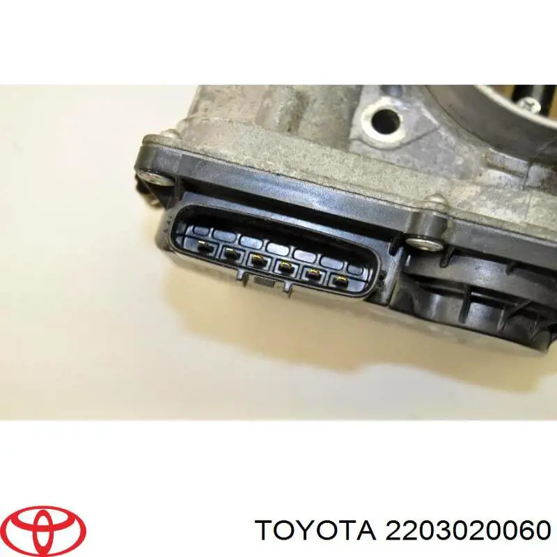 2203020060 Toyota válvula de borboleta montada