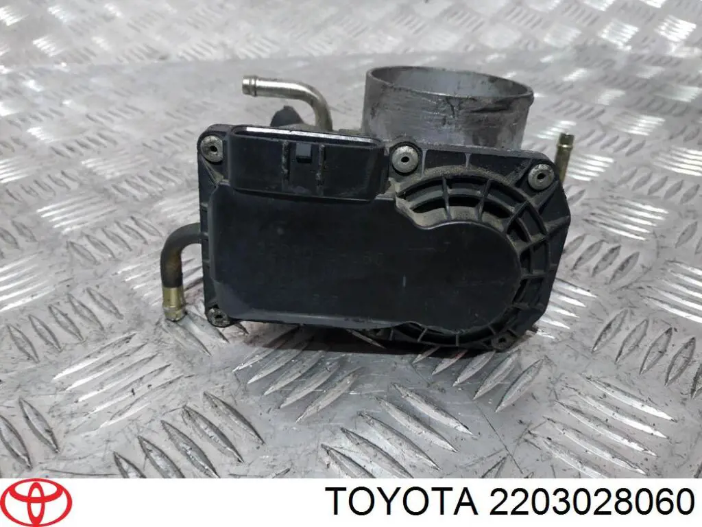 2203028061 Toyota válvula de borboleta montada