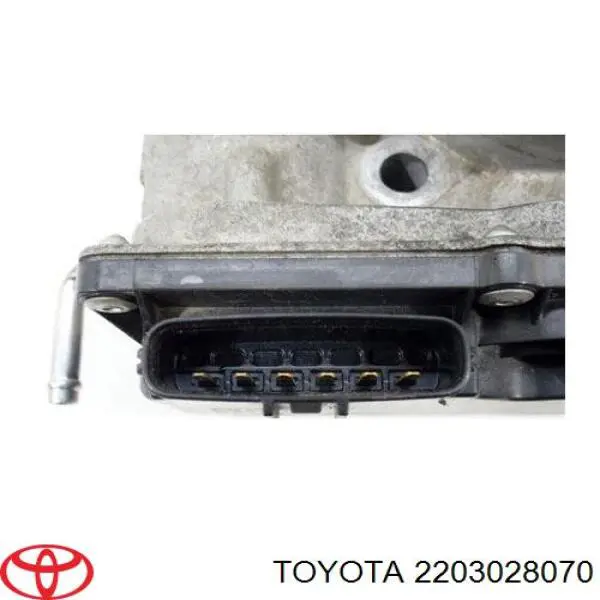 2203028070 Toyota дроссельная заслонка