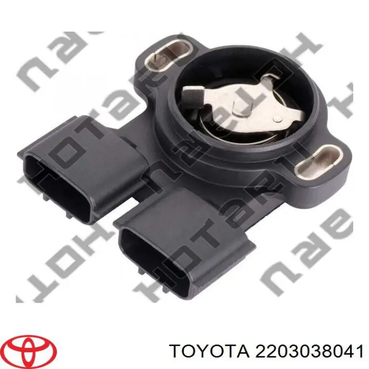 Дроссельная заслонка 2203038041 Toyota