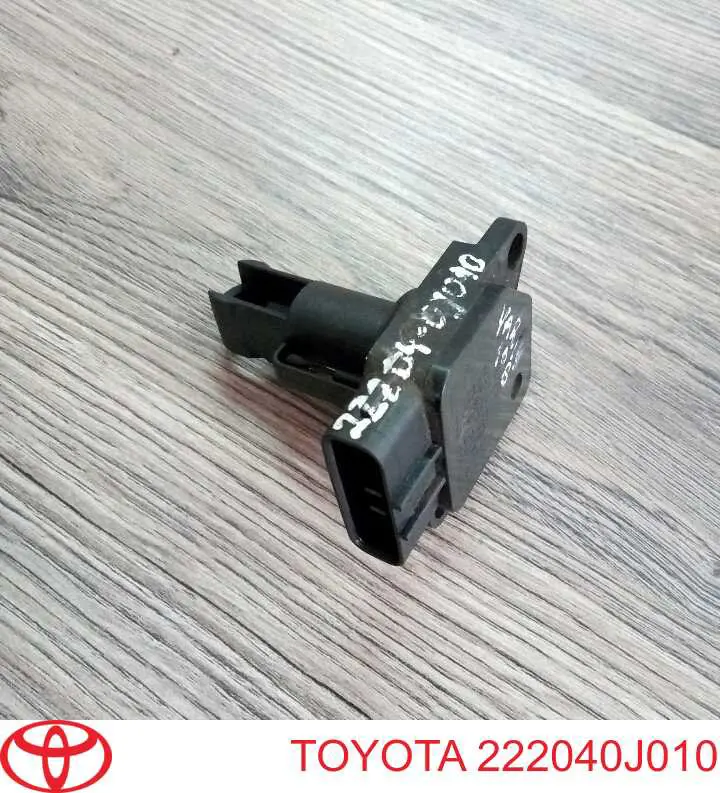222040J010 Toyota sensor de fluxo (consumo de ar, medidor de consumo M.A.F. - (Mass Airflow))