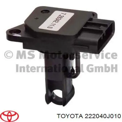 Датчик массового расхода воздуха Toyota 222040J010 цена, от 25.34 USD