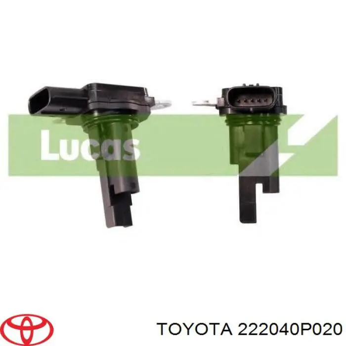 ДМРВ 222040P020 Toyota