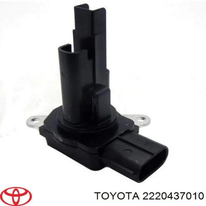 2220437010 Toyota sensor de fluxo (consumo de ar, medidor de consumo M.A.F. - (Mass Airflow))