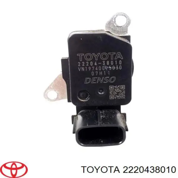 Датчик массового расхода воздуха Toyota 2220438010 цена, от 27.93 USD