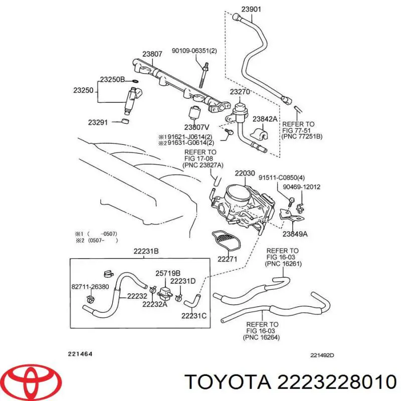  Toyota 2223228010 цена, от 6.21 USD