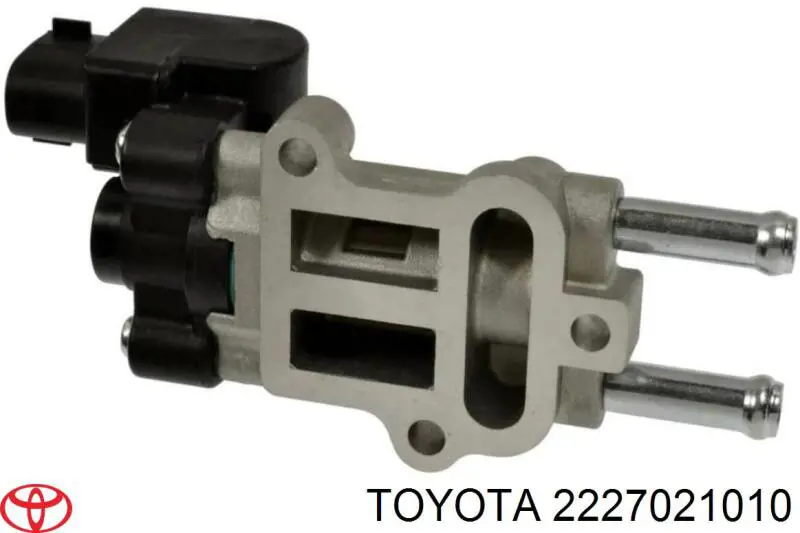 2227021010 Toyota válvula (regulador de marcha a vácuo)
