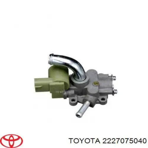 2227075040 Toyota клапан (регулятор холостого хода)