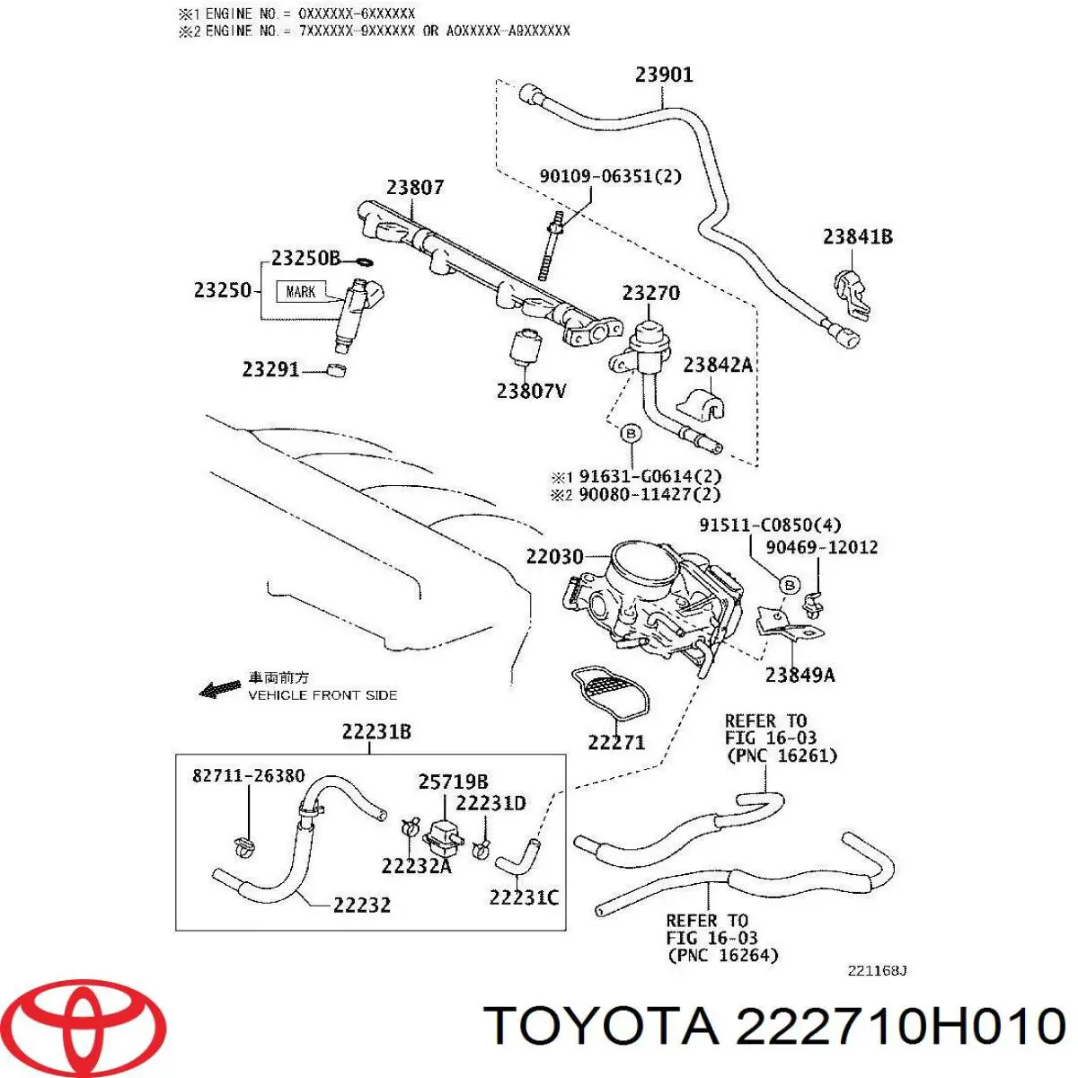  222710H010 Toyota