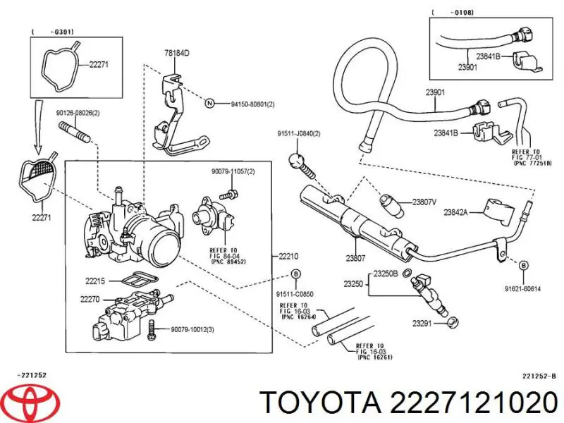 2227121020 Toyota 
