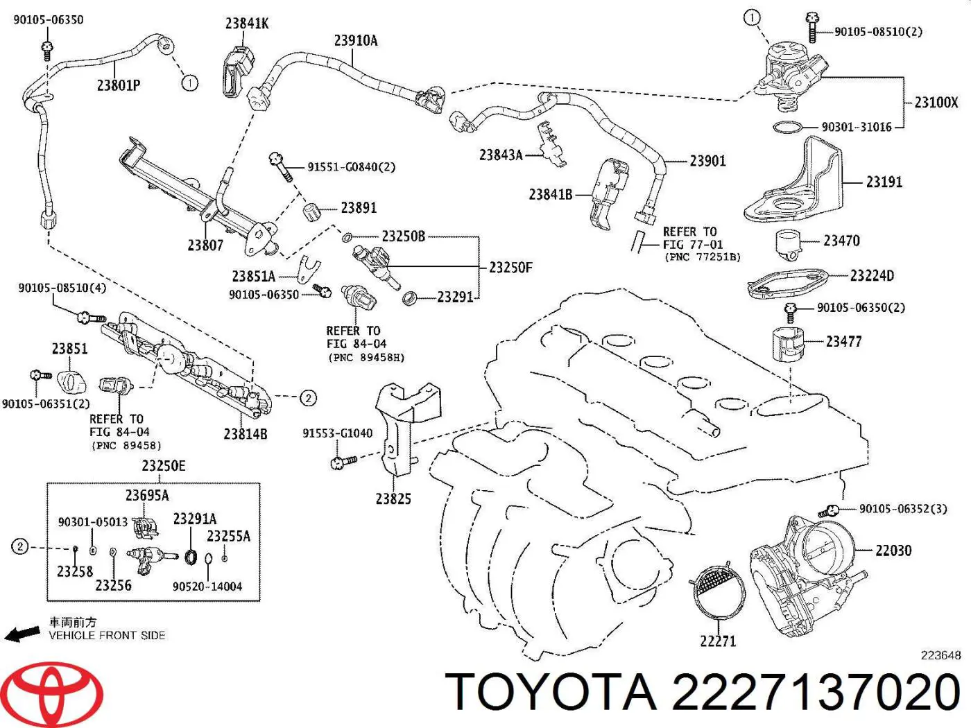  2227137020 Toyota