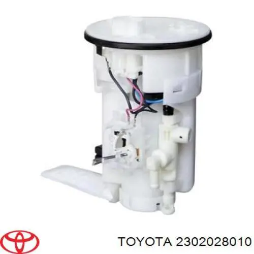 2302028010 Toyota регулятор давления топлива в топливной рейке