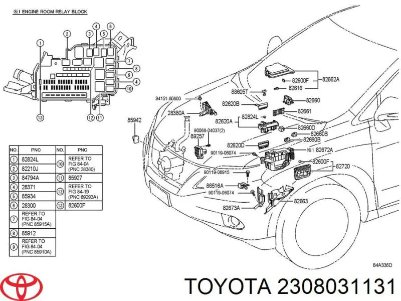  2308031131 Toyota