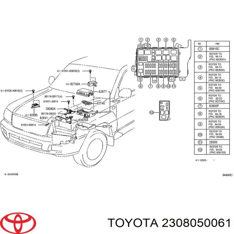  2308050061 Toyota