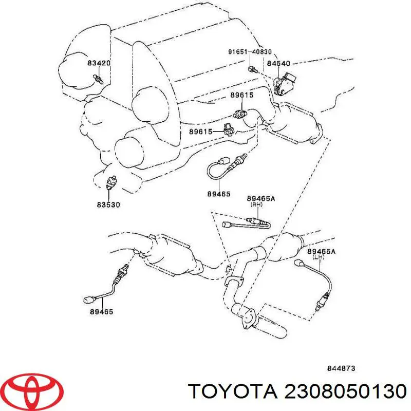  2308050130 Toyota