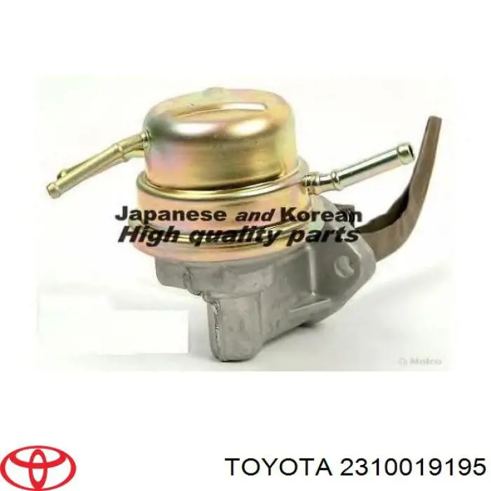 Bomba de combustible mecánica 2310019195 Toyota