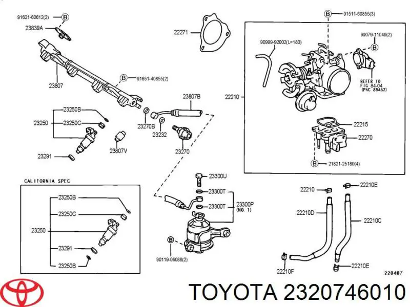 2320746010 Toyota