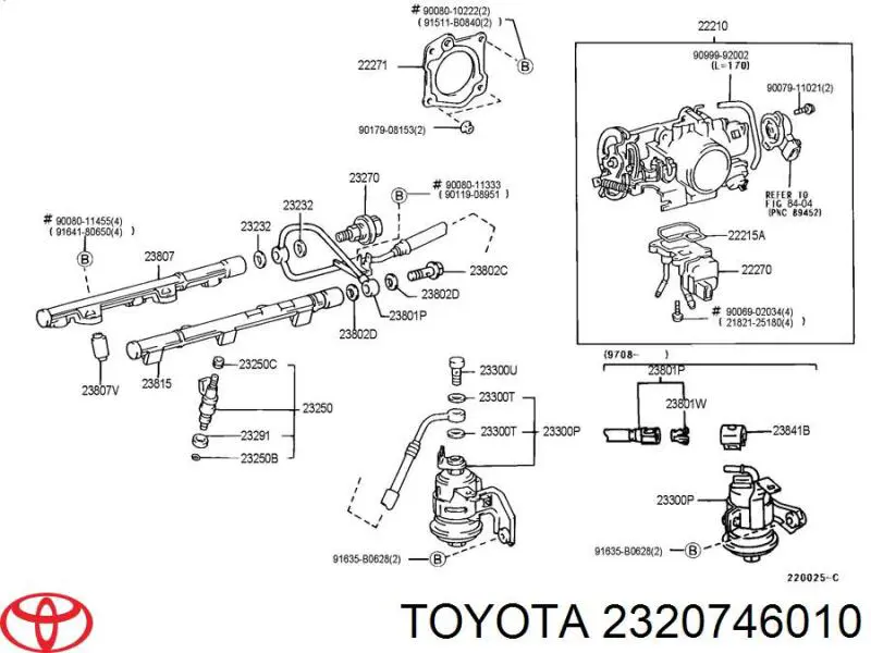 Regulador de pressão de combustível na régua de injectores Lexus IS preço, a partir de 64,23 USD