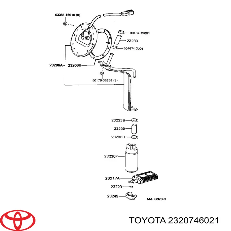 2320746021 Toyota 