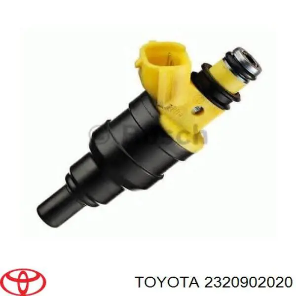 Форсунка впрыска топлива 2325002020 Toyota