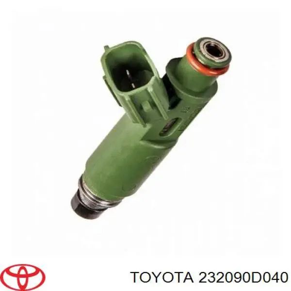 Inyector de combustible 232090D040 Toyota