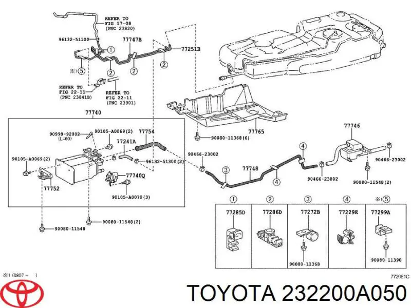  232200A050 Toyota