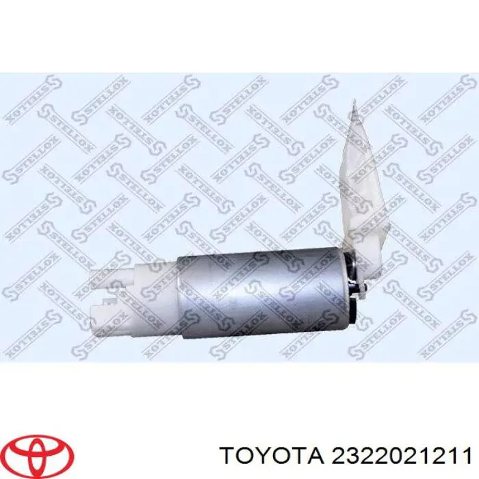 2322021211 Toyota топливный насос электрический погружной