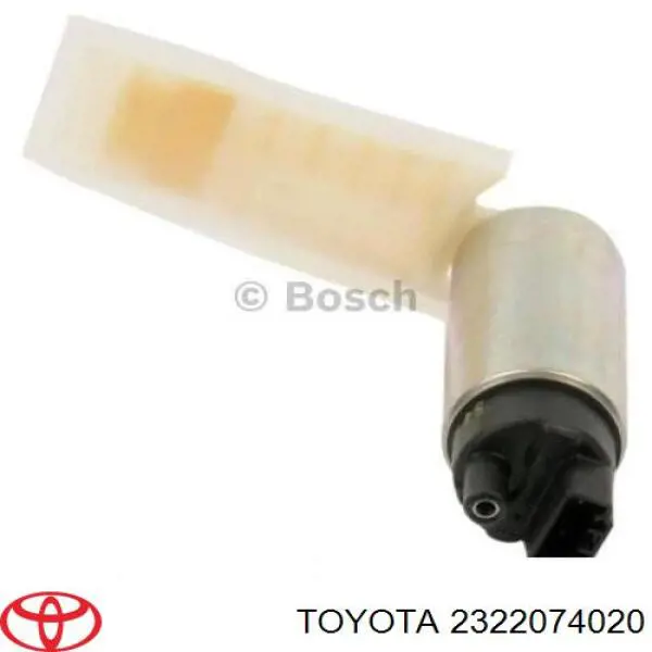 Elemento de turbina de bomba de combustible 2322074020 Toyota